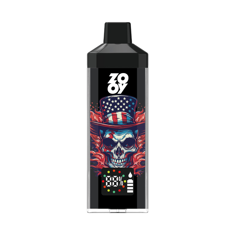 Lightweight, portable, and high-capacity electronic cigarettes zooy ghosts 12000