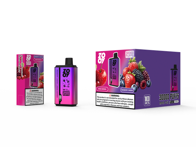 ZOOY twins 30000 2 in 1 Disposable Vape Puff 120K Dual Flavor EU Warehouse-Redberry cherry and Mixed berries