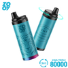 2025 New Design EU Warehouse Zooy KING 80000 puff Three in One 3 in 1 Disposable Vape Three flavors-Watermelon ice&cherry cola&Strawberry kiwi
