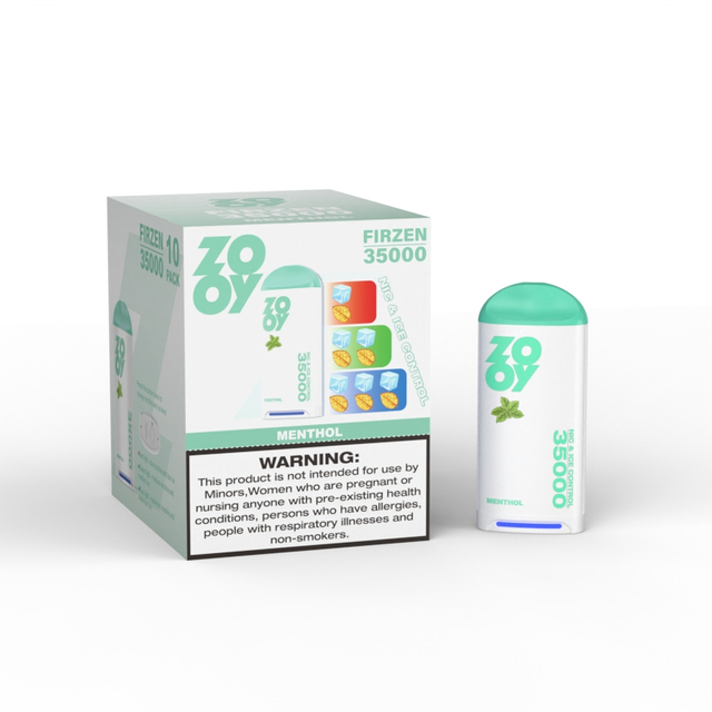 ZOOY FIRZEN 35000 Disposable Vape Puff 120K Three fruit flavors EU Warehouse-Menthol