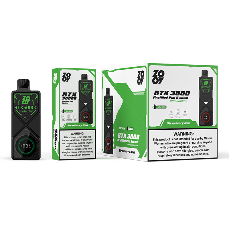 European warehouses Lung aspiration ZOOY RTX 30000 PUFF Interchangeable ammunition