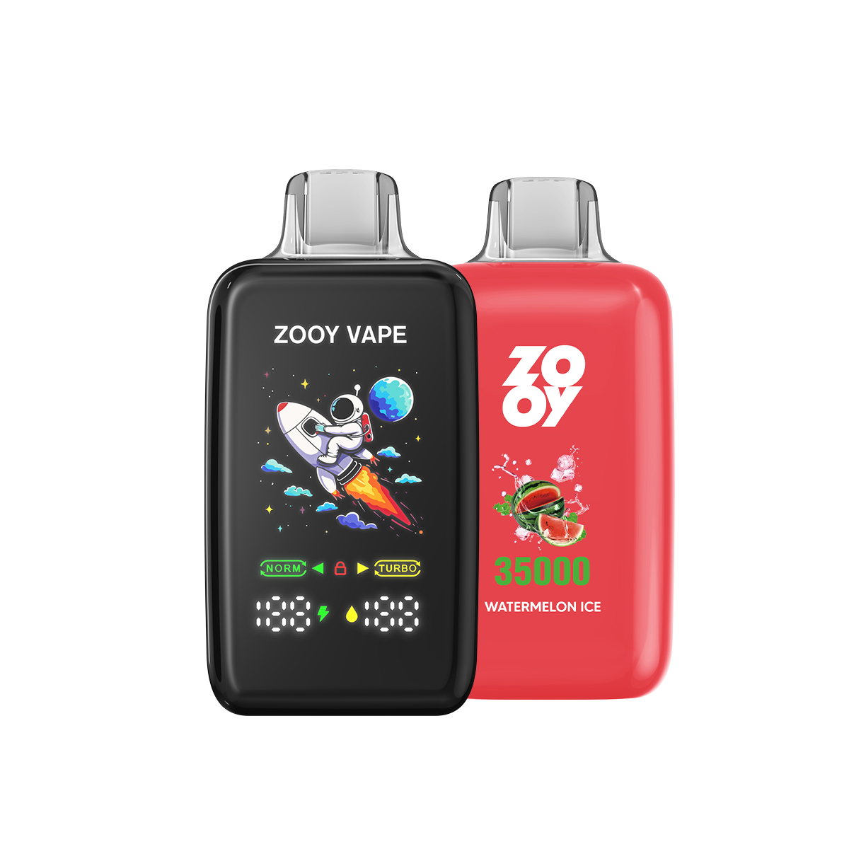 ZOOY VAPE FLYER 35000 Disposable Vape Puff 120K Dual Flavor EU Warehouse-Strawberry Raspberry Candy