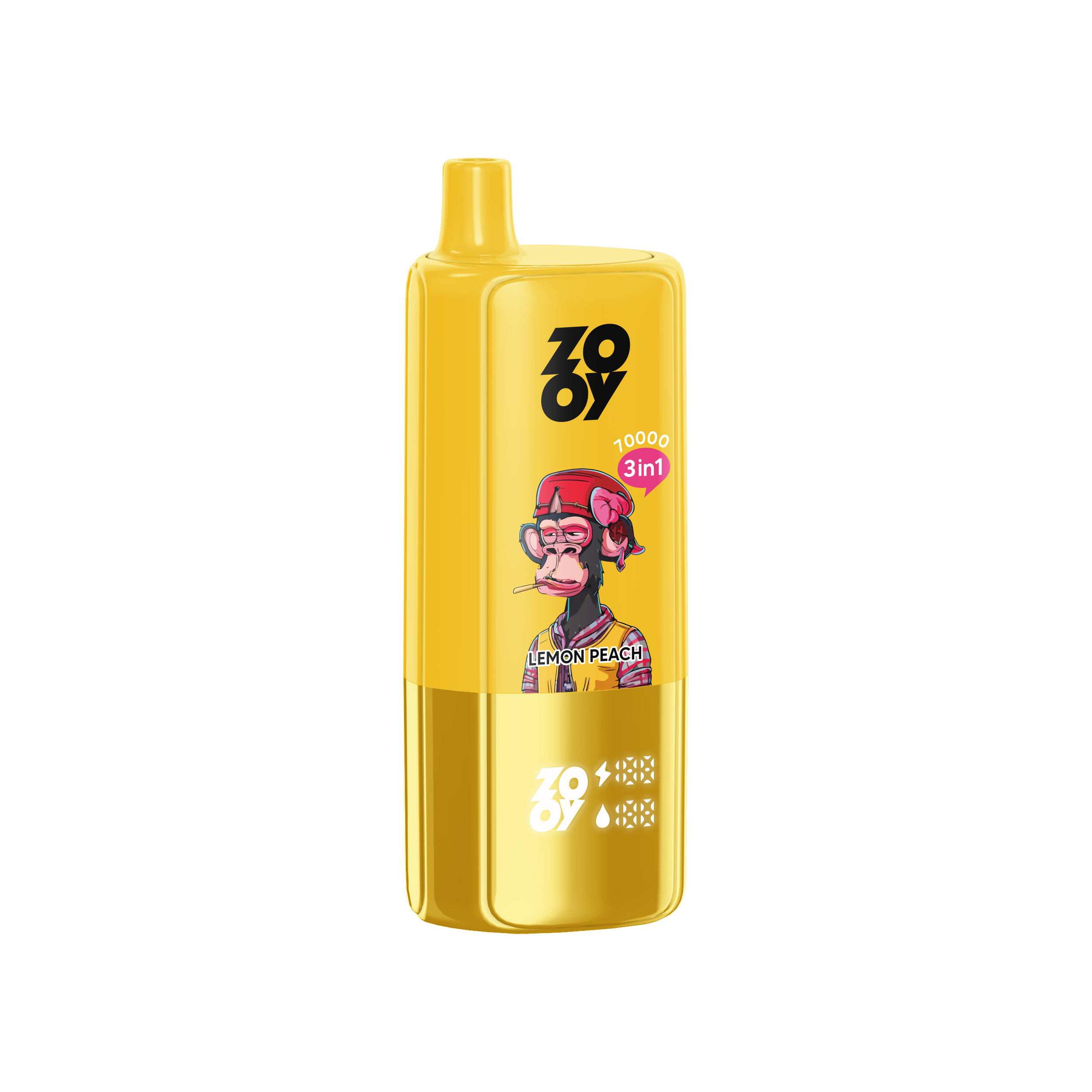 ZOOY VAPE TRIPLE 70k 120k Disposable Vape Three flavors EU Warehouse-Watermelon & Lemon lime& Cherry Cola