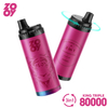2025 New Design EU Warehouse Zooy KING 80000 puff Three in One 3 in 1 Disposable Vape Three flavors-Watermelon ice&cherry cola&Strawberry kiwi
