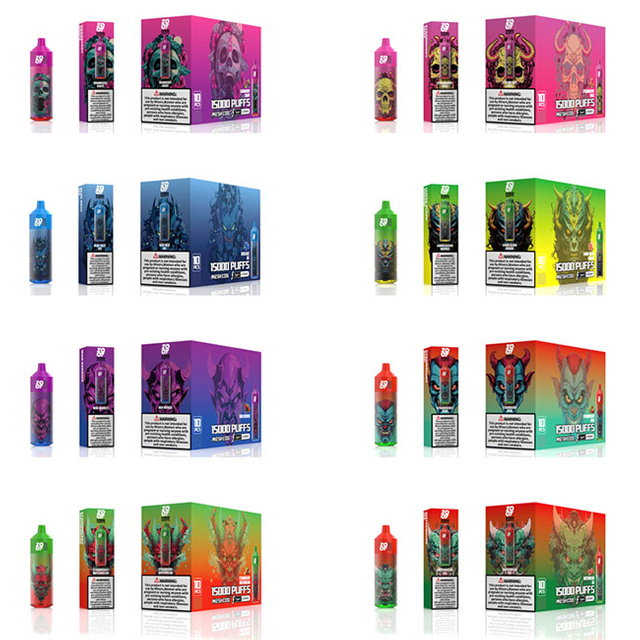 European warehouses Portable high-capacity e-cigarettes ZOOY KING 15000 puff