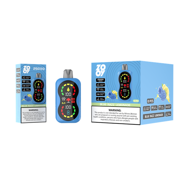 zooy blaze 25000 Jednorazowy Vape Puff 120K Smak owocowy Magazyn UE-jeżyna wiśnia cytryna