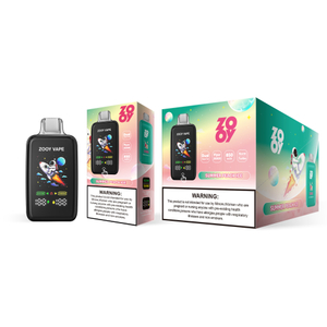 ZOOY VAPE FLYER 35000 Disposable Vape Puff 120K Dual Flavor EU Warehouse-Summer peach ice