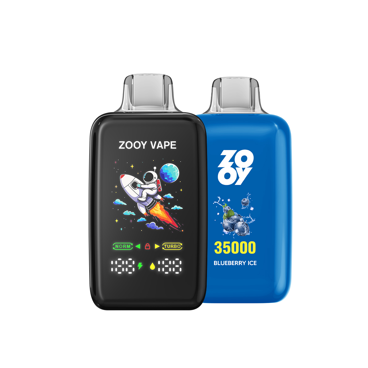 ZOOY VAPE FLYER 35000 Disposable Vape Puff 120K Dual Flavor EU Warehouse-Strawberry Raspberry Candy