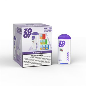 ZOOY FIRZEN 35000 Disposable Vape Puff 120K Three fruit flavors EU Warehouse-Aloe Grape