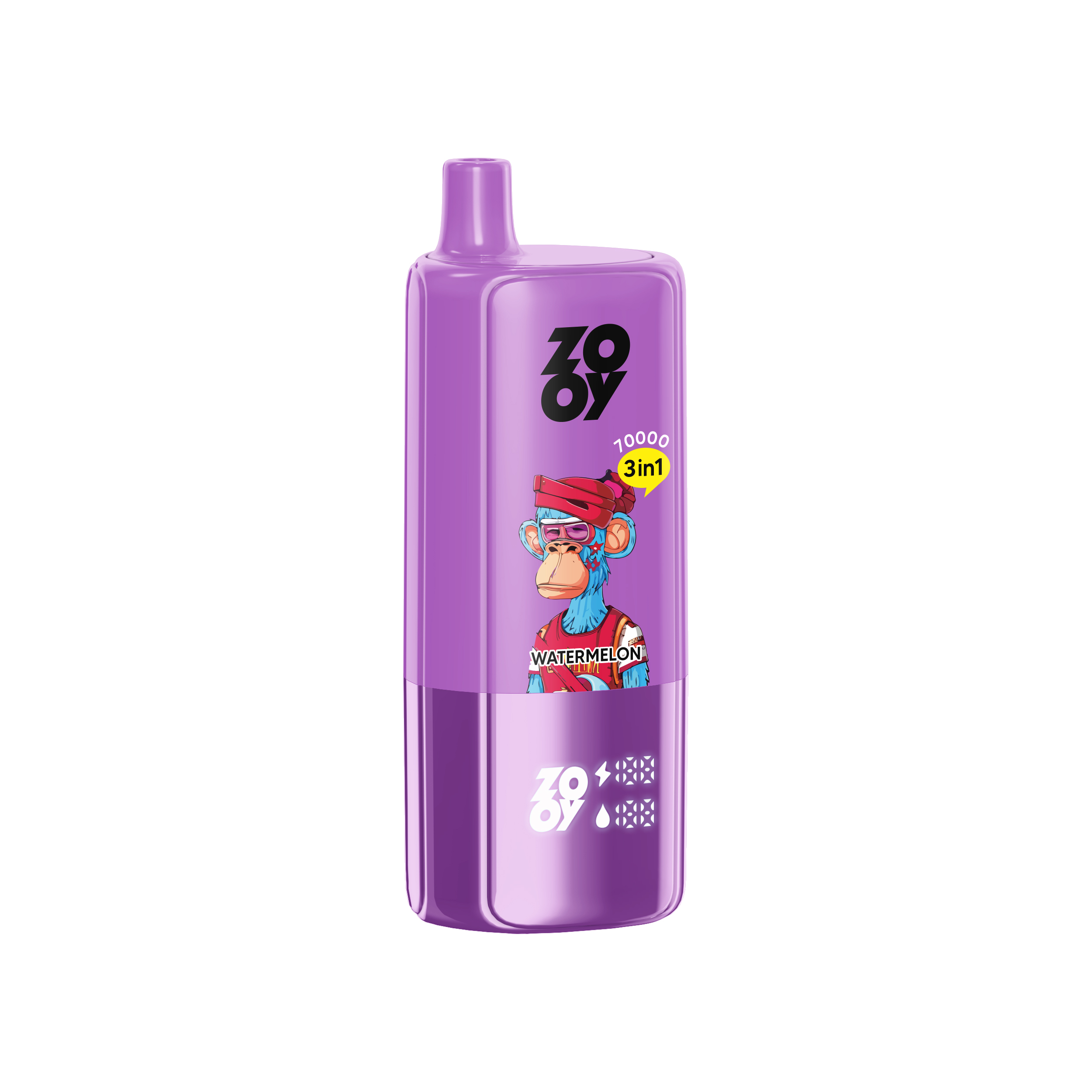 Zooy Vape Triple 70000puff 60000 Electronic Cigarette Disposable Vape 70K 3in1 Flavor Germany Warehouse in Stock