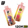 ZOOY 6 IN 1 120k Disposable Vape Puff 140K Six in one flavor EU Warehouse