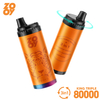 2025 New Design EU Warehouse Zooy KING 80000 puff Three in One 3 in 1 Disposable Vape Three flavors-Watermelon ice&cherry cola&Strawberry kiwi