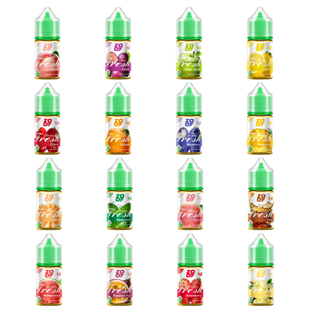 ZOOY Fresh Series 30ML E-LIQUID Nic Salt E-Liquid Premium Vape Juice 20mg 30mg 50mg with Multiple Fruit Flavors