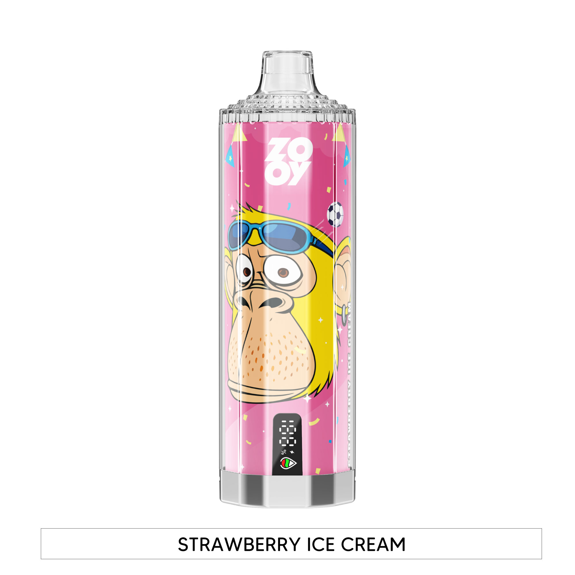  ZOOY VAPE Crystal 70k MTL Disposable Cig 70k Puff E-cigarette Germany Vape Puffs Eu-strawberry ice cream