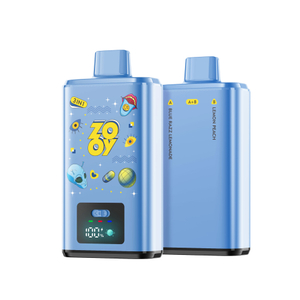 ZOOY VAPE 3 in 1 150k Multi Flavor 150000 Puff Vaper Electronic Cigarette puffs eu-blue razz lemonade & lemon peach