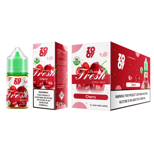 ZOOY Fresh Series 30ML E-LIQUID Nic Salt E-Liquid Premium Vape Juice 20mg 30mg 50mg with Multiple Fruit Flavors-cherry