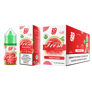 ZOOY Fresh Series 30ML E-LIQUID Nic Salt E-Liquid Premium Vape Juice 20mg 30mg 50mg with Multiple Fruit Flavors-watermelon
